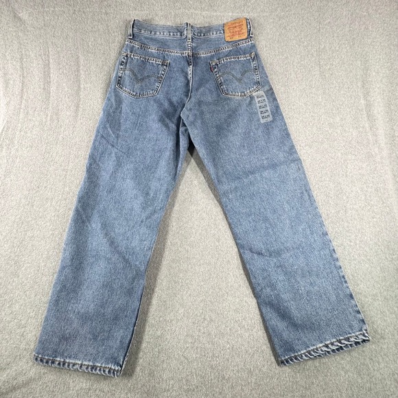 Levi's Other - Vintage Levis 550 Relaxed Fit Jeans Mens 36x32 Blue NWOT Y2K
